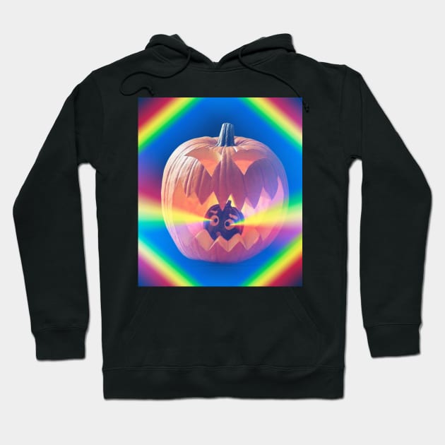 Hellow Laser Beam Hoodie by sonnycosmics